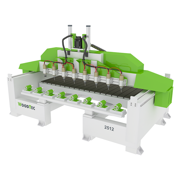 Фото Фрезерно-гравировальный станок с ЧПУ WoodTec T-2512x8 Б/У в интернет-магазине ToolHaus.ru